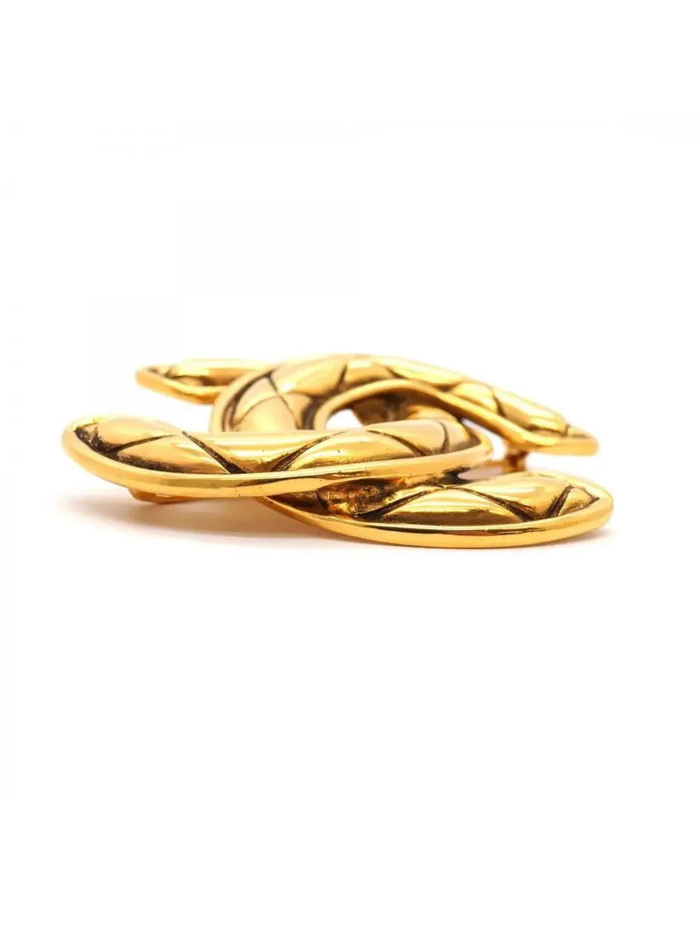 Chanel Cc Logo Brooch Metal #327443C75B